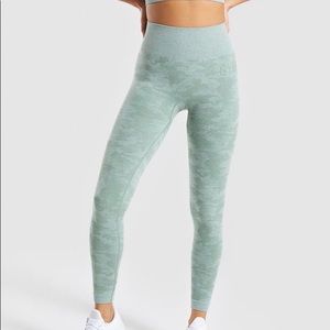NWT Gymshark Camo Seamless Leggings